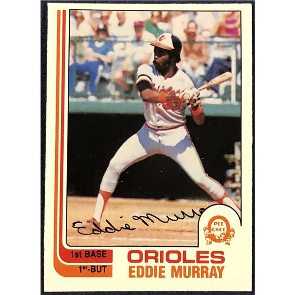 1982 O-PEE-CHEE BASEBALL EDDIE MURRAY (HOF)