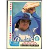 Image 1 : 1982 O-PEE-CHEE BASEBALL FERNANDO VALENZUELA