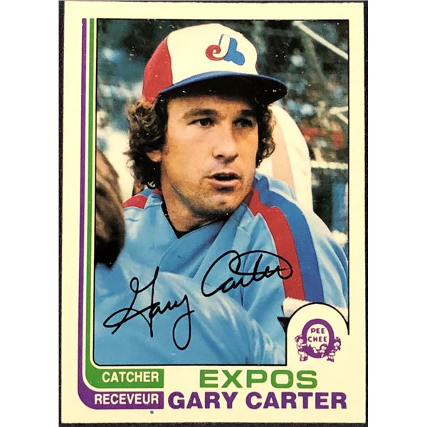 1982 O-PEE-CHEE BASEBALL GARY CARTER (HOF)