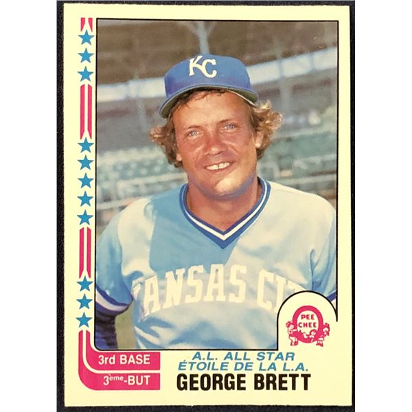 1982 O-PEE-CHEE BASEBALL GEORGE BRETT (HOF)