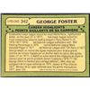 Image 2 : 1982 O-PEE-CHEE BASEBALL GEORGE FOSTER