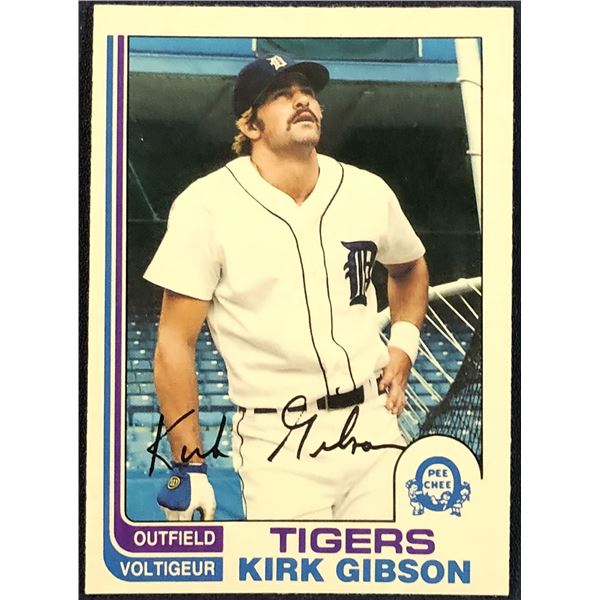 1982 O-PEE-CHEE BASEBALL KIRK GIBSON