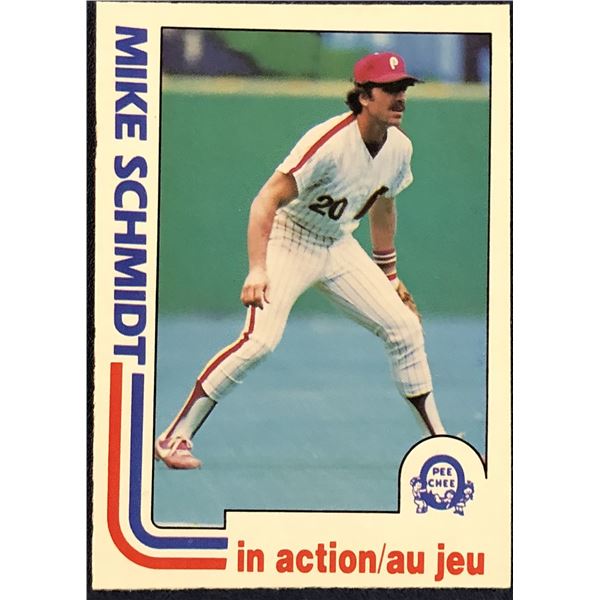 1982 O-PEE-CHEE BASEBALL MIKE SCHMIDT (HOF)