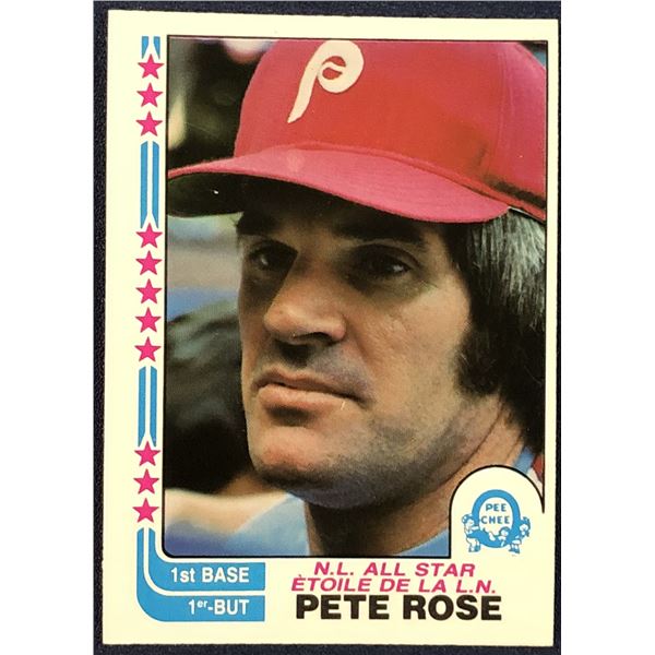 1982 O-PEE-CHEE BASEBALL PETE ROSE