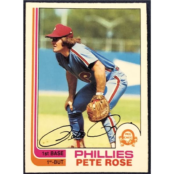 1982 O-PEE-CHEE BASEBALL PETE ROSE