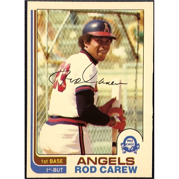 1982 O-PEE-CHEE BASEBALL ROD CAREW (HOF)