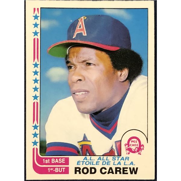 1982 O-PEE-CHEE BASEBALL ROD CAREW (HOF)