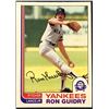 Image 1 : 1982 O-PEE-CHEE BASEBALL RON GUIDRY