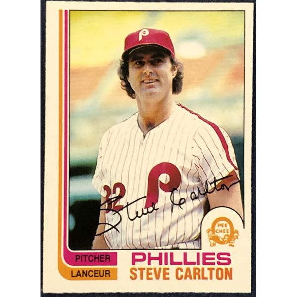 1982 O-PEE-CHEE BASEBALL STEVE CARLTON (HOF)