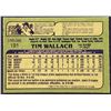 Image 2 : 1982 O-PEE-CHEE BASEBALL TIM WALLACH ROOKIE CARD