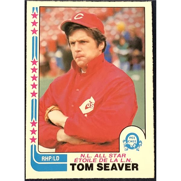 1982 O-PEE-CHEE BASEBALL TOM SEAVER (HOF)