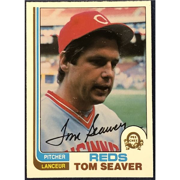 1982 O-PEE-CHEE BASEBALL TOM SEAVER (HOF)