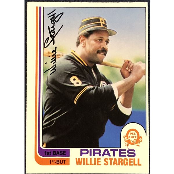 1982 O-PEE-CHEE BASEBALL WILLIE STARGELL (HOF)