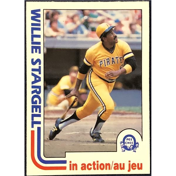 1982 O-PEE-CHEE BASEBALL WILLIE STARGELL (HOF)