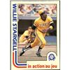 Image 1 : 1982 O-PEE-CHEE BASEBALL WILLIE STARGELL (HOF)