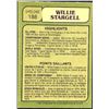 Image 2 : 1982 O-PEE-CHEE BASEBALL WILLIE STARGELL (HOF)