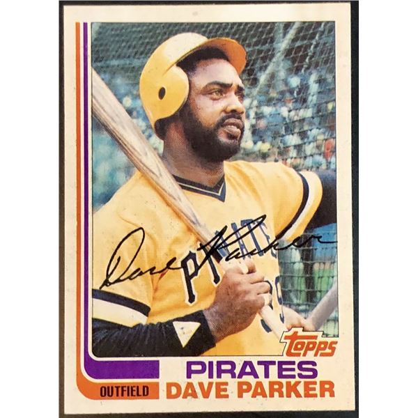 1982 TOPPS DAVE PARKER (HOF)