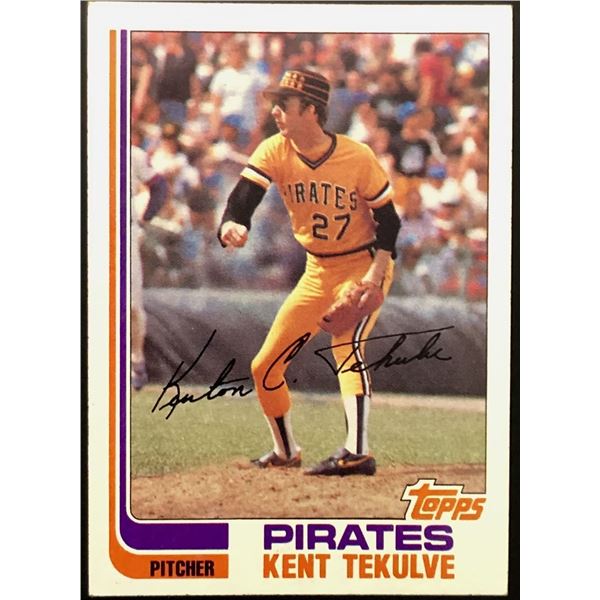 1982 TOPPS KENT TEKULVE