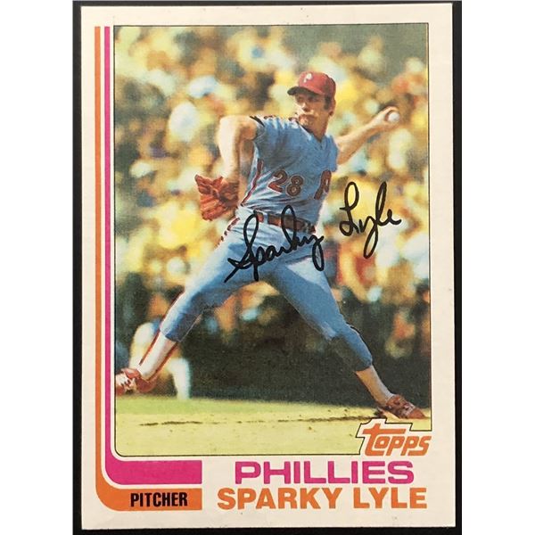 1982 TOPPS SPARKY LYLE