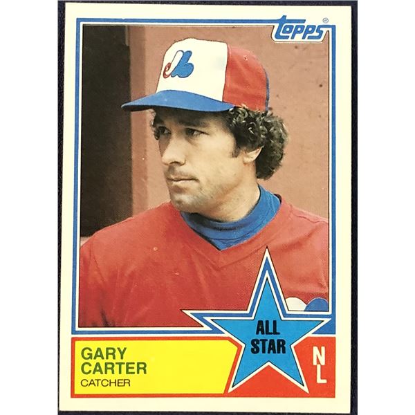 1983 TOPPS GARY CARTER (HOF)