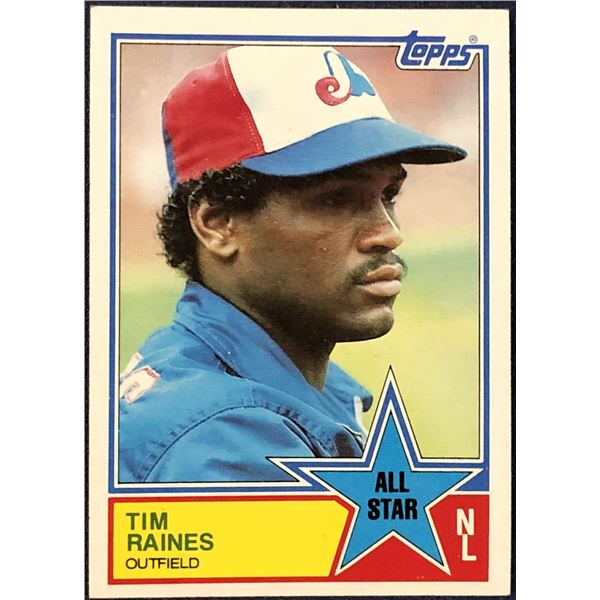1983 TOPPS TIM RAINES (HOF)