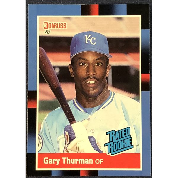 1988 DONRUSS GARY THURMAN ROOKIE CARD