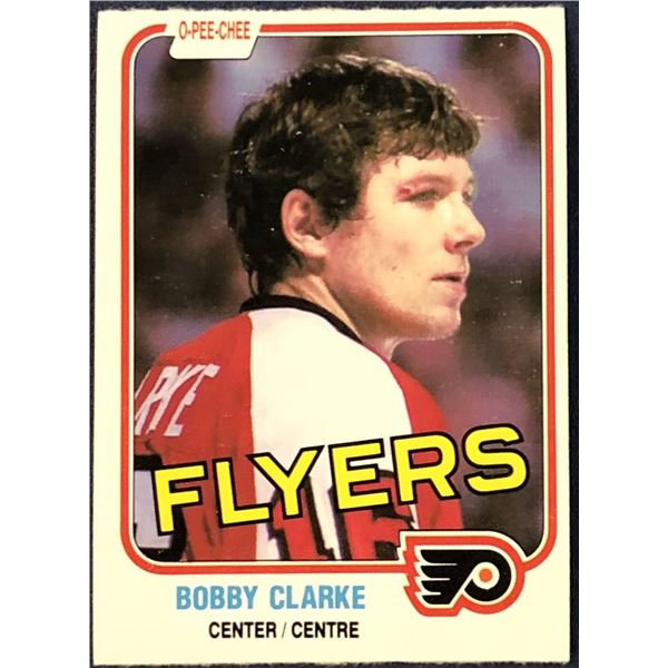 1981-82 O-PEE-CHEE BOBBY CLARKE (HOF)