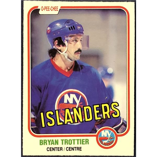 1981-82 O-PEE-CHEE BRYAN TROTTIER (HOF)