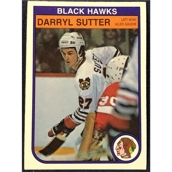 1982-83 O-PEE-CHEE DARRYL SUTTER