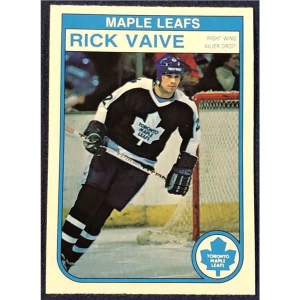 1982-83 O-PEE-CHEE RICK VAIVE