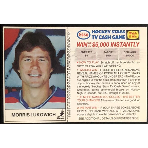 1983-84 ESSO MORRIS LUKOWICH