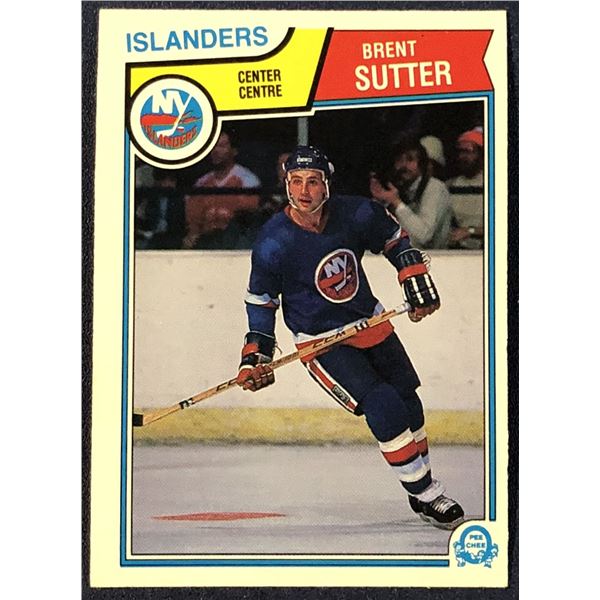1983-84 O-PEE-CHEE BRENT SUTTER