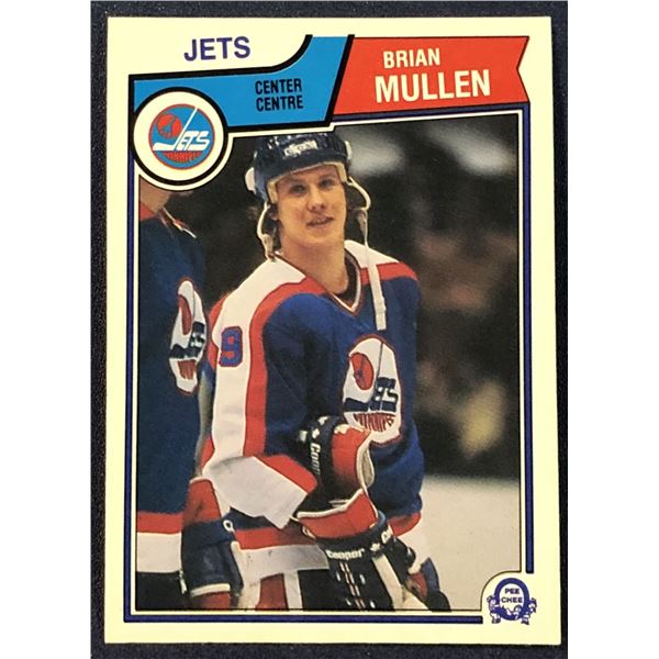 1983-84 O-PEE-CHEE BRIAN MULLEN ROOKIE CARD