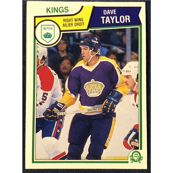 1983-84 O-PEE-CHEE DAVE TAYLOR (HOF)