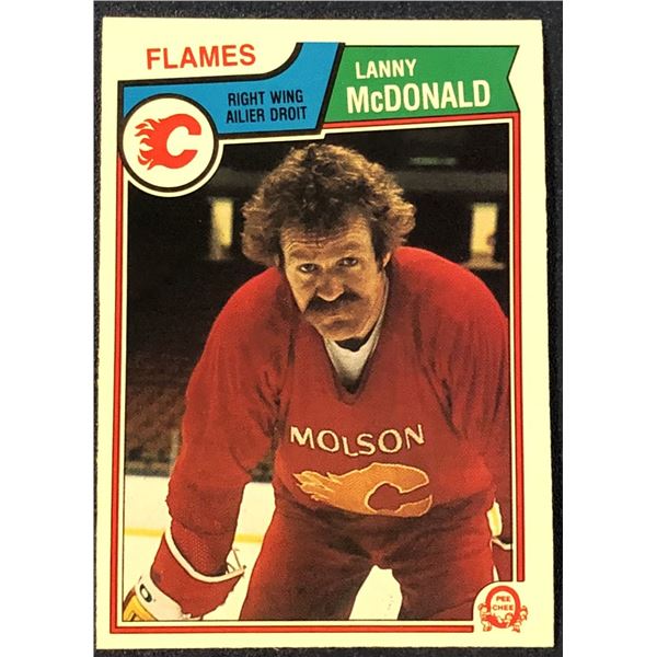 1983-84 O-PEE-CHEE LANNY McDONALD (HOF)