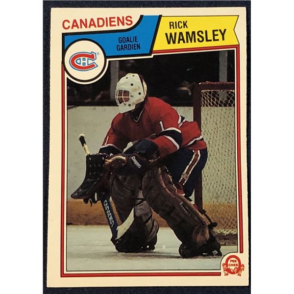 1983-84 O-PEE-CHEE RICK WAMSLEY