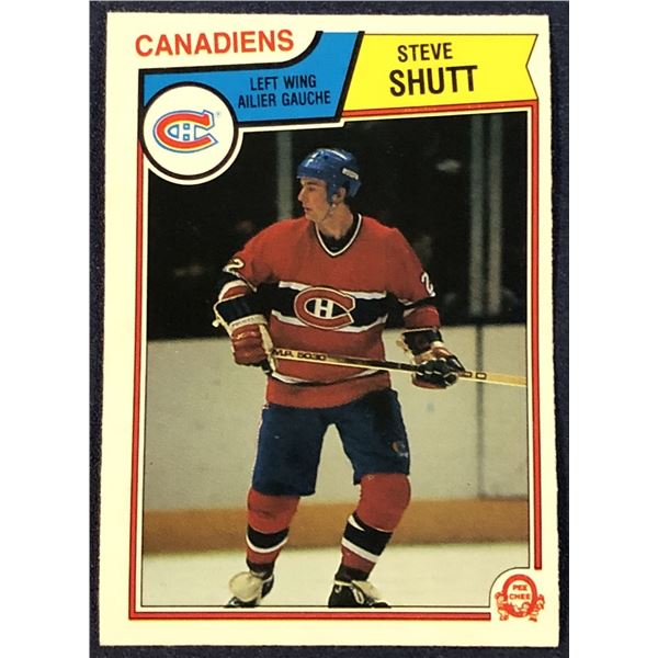 1983-84 O-PEE-CHEE STEVE SHUTT (HOF)