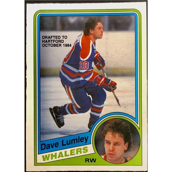 1984-85 O-PEE-CHEE DAVE LUMLEY