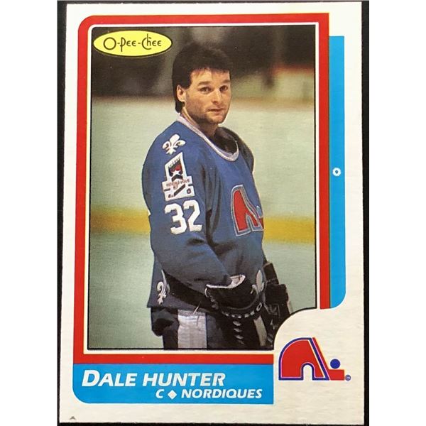 1986-87 O-PEE-CHEE DALE HUNTER