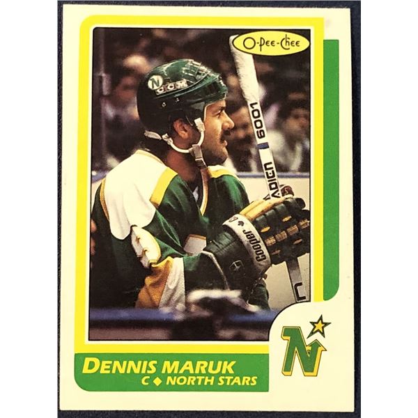 1986-87 O-PEE-CHEE DENNIS MARUK