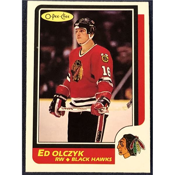 1986-87 O-PEE-CHEE ED OLCZYK