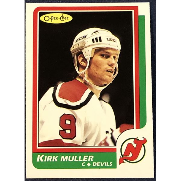 1986-87 O-PEE-CHEE KIRK MULLER