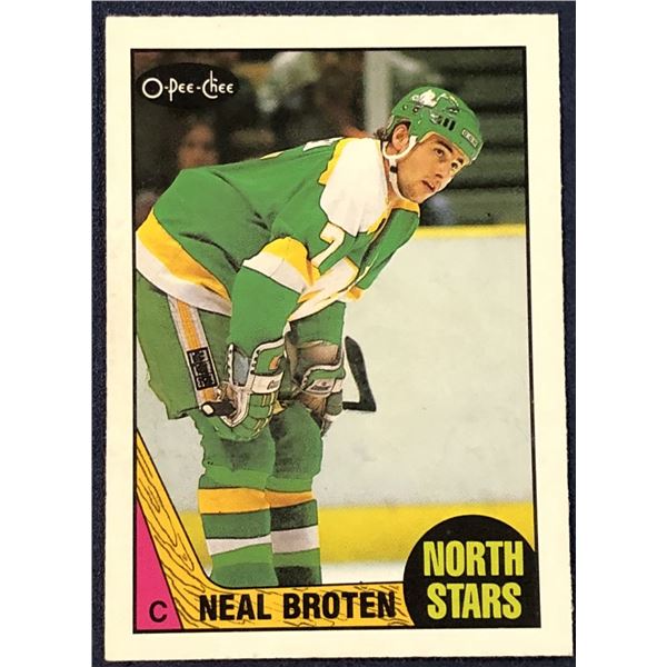 1987-88 O-PEE-CHEE NEAL BROTEN (HOF)