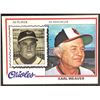 Image 1 : 1978 TOPPS EARL WEAVER (HOF)