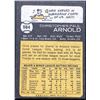 Image 2 : 1973 TOPPS HIGH NUMBERS - CHRIS ARNOLD ROOKIE CARD