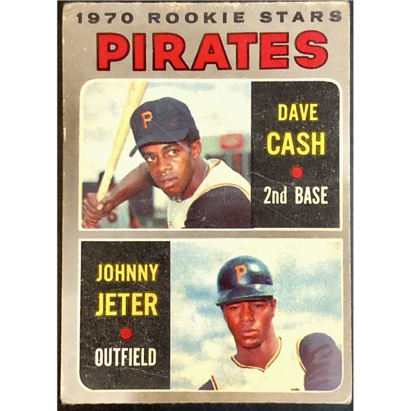 1970 O-PEE-CHEE DAVE CASH ROOKIE CARD