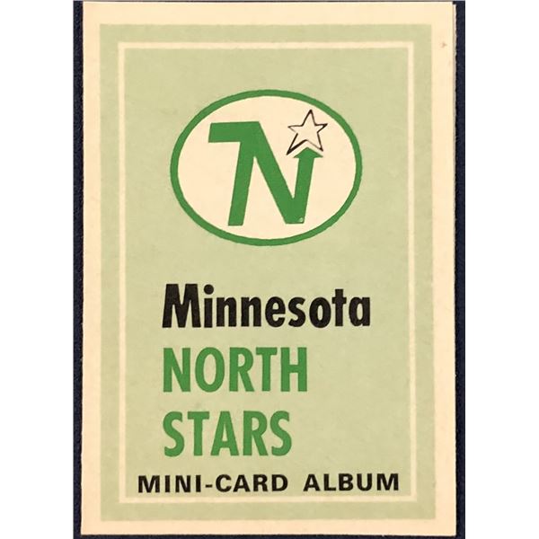 1969-70 O-PEE-CHEE NHL MINI CARD ALBUM - MINNESOTA NORTH STARS
