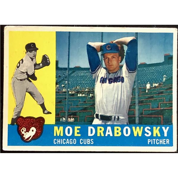 1960 TOPPS MOE DRABOWSKY
