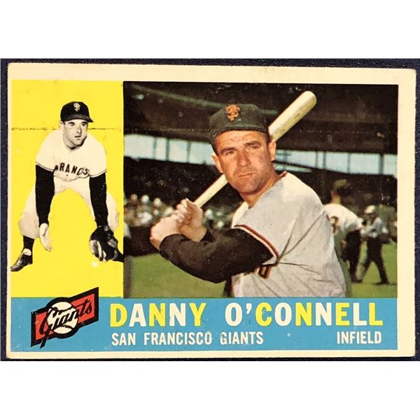 1960 TOPPS GRAY BACKS DANNY O'CONNELL