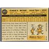 Image 2 : 1960 TOPPS GRAY BACKS CASEY WISE
